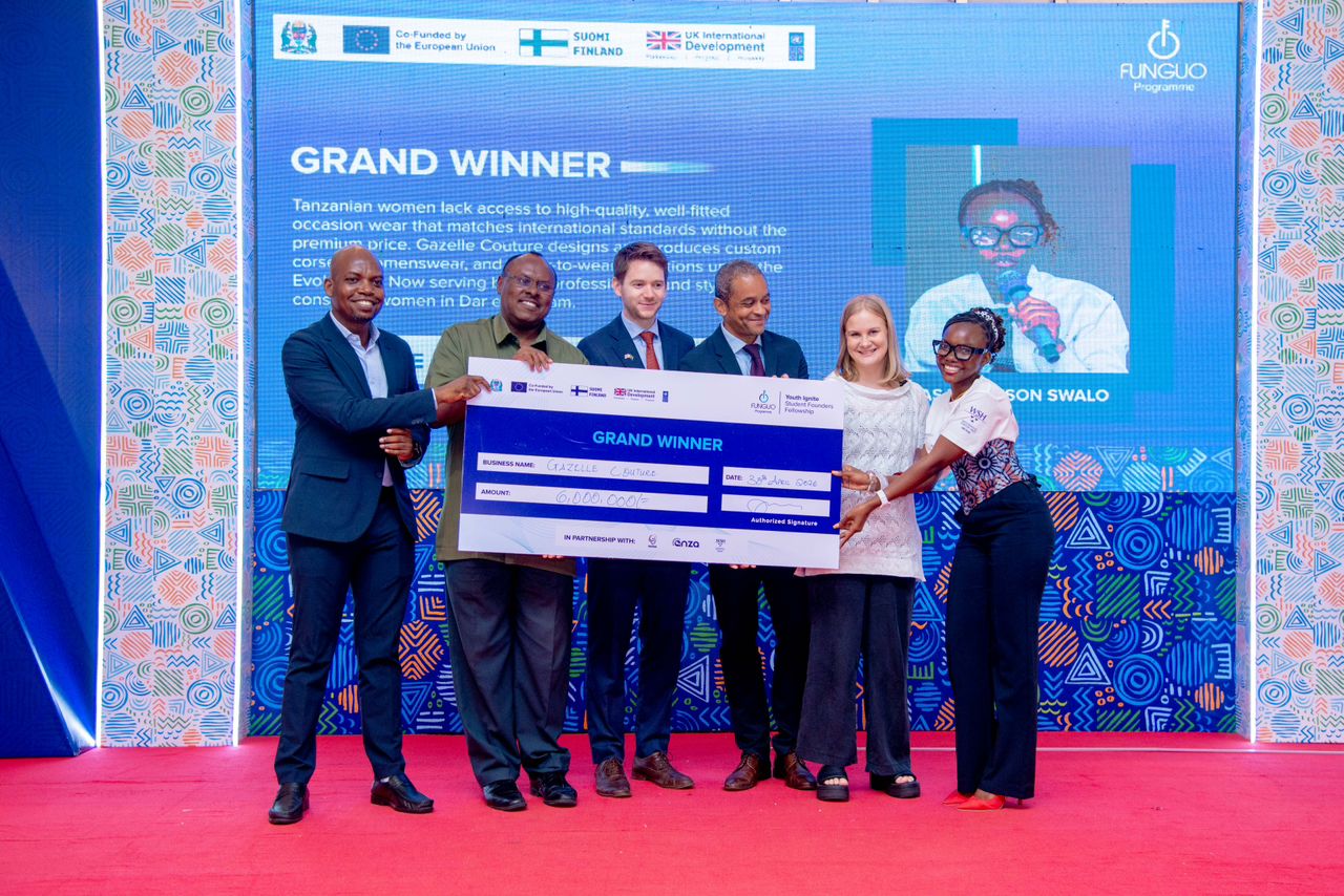 DarTU Student Emerges as Grand Winner at Youth Ignite Student Founder Fellowship Cohort 3